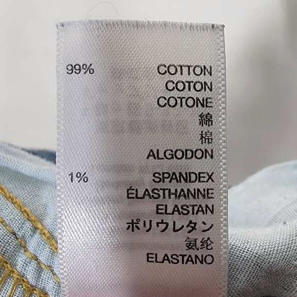 4/$20 GAP Straight Leg Stretch Distressed Jeans Size 6 - Picture 4 of 7